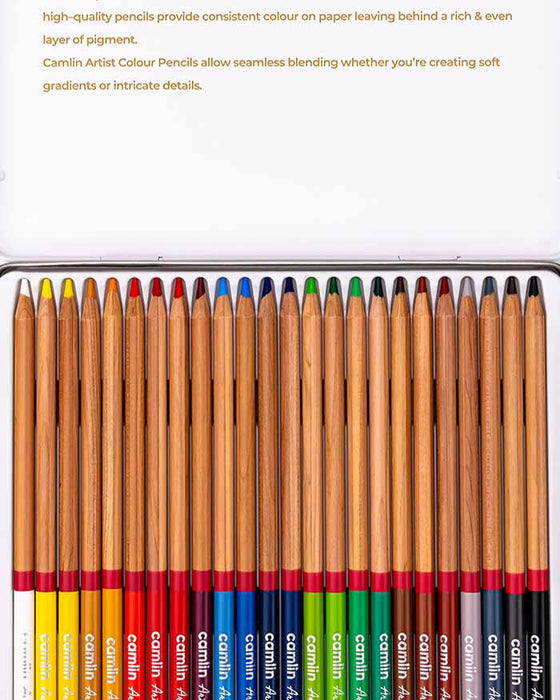 camlin-artist-colour-pencils-24-shades-zoom-view