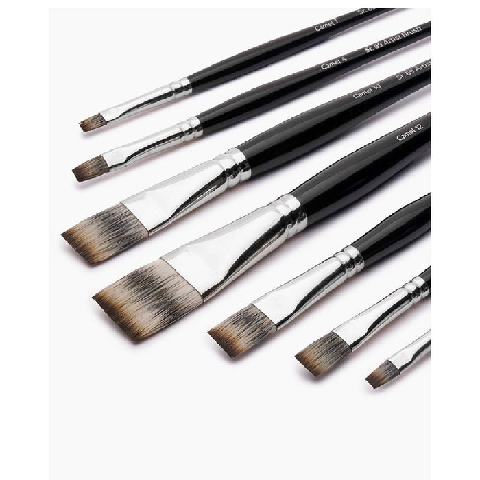 Camel - Artist Flat Brushes - Series 69 (Set of 7 brushes)