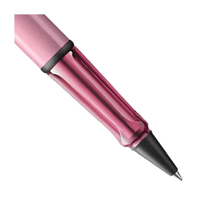 lamy-3E6-AL-star-roller-ball-pen-autumn-pink-(M)-nib-view