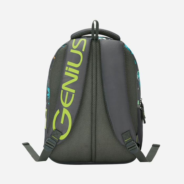 Genius by Safari Cosmo 23L School Backpack - Grey