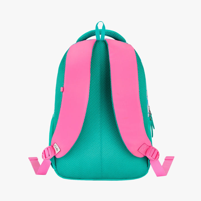 Genie Melody Small Backpack With Comfortable Padding for Kids - Teal (15")