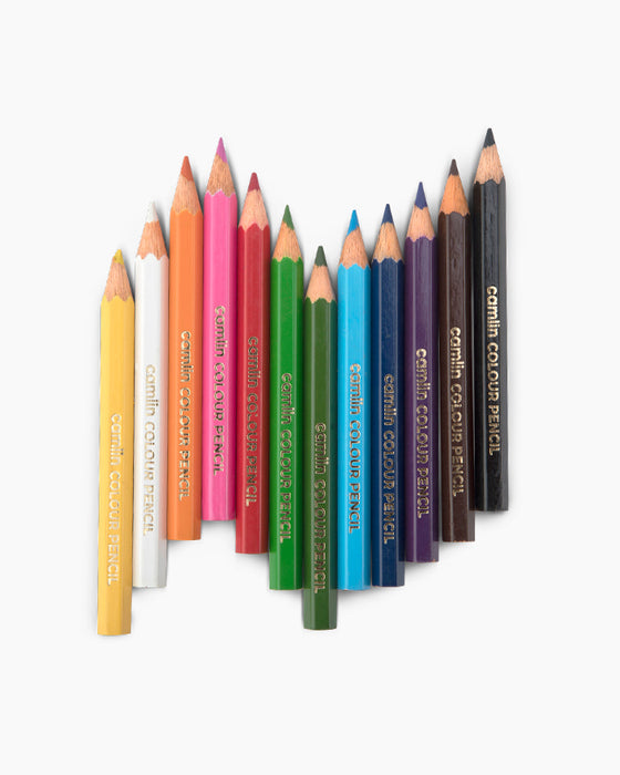 Camel Half size Colour Pencils Set (12 Shades)