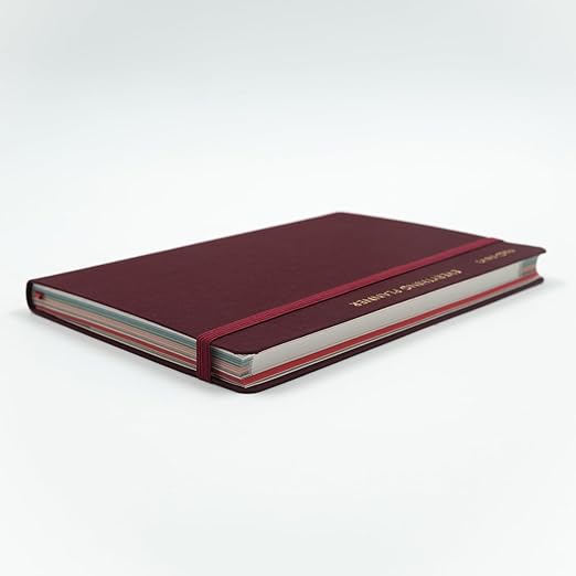 Comma Everything Planner 2025 - Maroon