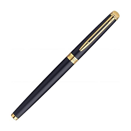 waterma-hemisphere-matte-black-GT-fountain-pen-close-view