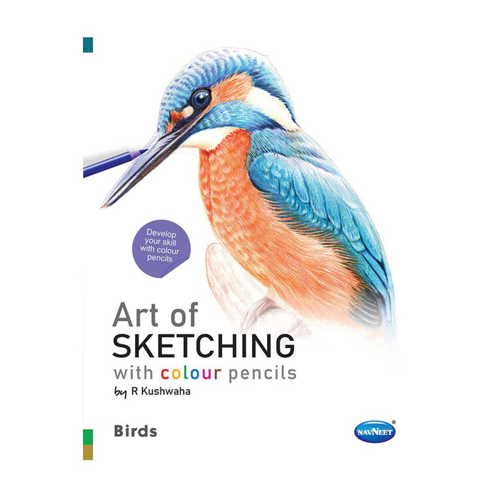 Navneet Art of Sketching (Birds) Book