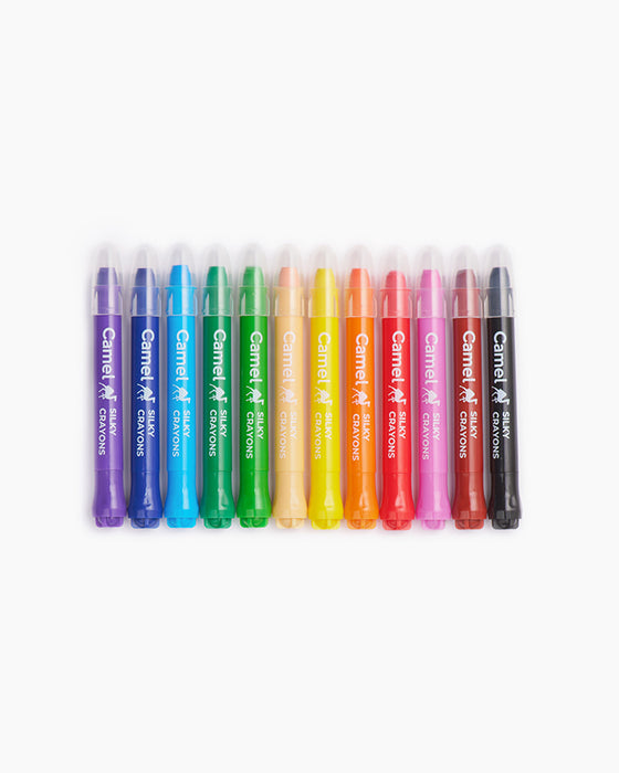 Camel - Silky Crayons Set 0f 12 Shades