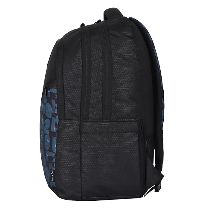 Arctic Fox Quantum 33L School Backpack for Boys and Girls - Black