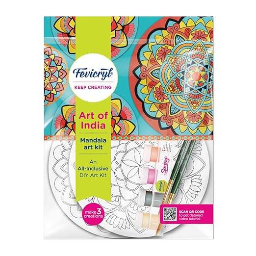 Fevicryl DIY Art of India Mandala kit