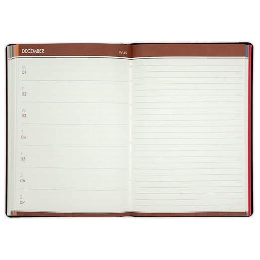 Comma Everything Planner 2025 - Maroon