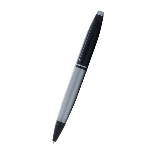 cross-AT0112-26-calais-lacquer-ballpoint-pen-gray-and-black-front-view