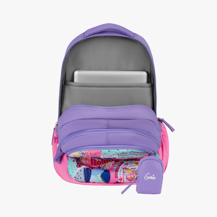 Genie Whimsy 36L Laptop Backpack With Laptop Sleeve - Purple (19")