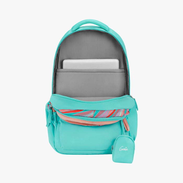 Genie Ember 36L Laptop Backpack With Laptop Sleeve - Mint (19")