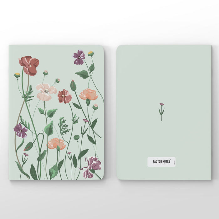 factor-note-pursuit-series-botanical-notebook-front-back-cover-view