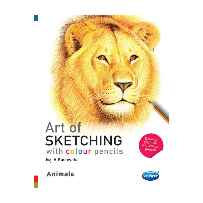 Navneet Art of Sketching (Animals) Book