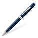 cross-coventry-AT0662-9-ballpoint-pen-blue-lacquer-side-view