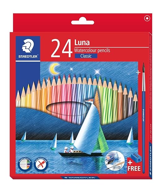 Staedtler Luna Classic Watercolor Pencil Pack of 24