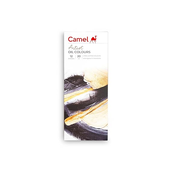 Camel - Artists' Oil Colour 20ml Tubes (Set of 12)