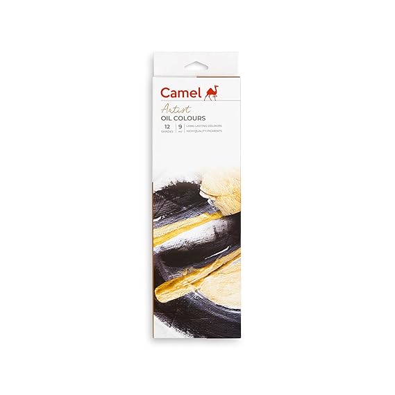 Camel - Artist Oil Colour 9ml Tubes (Set of 12)