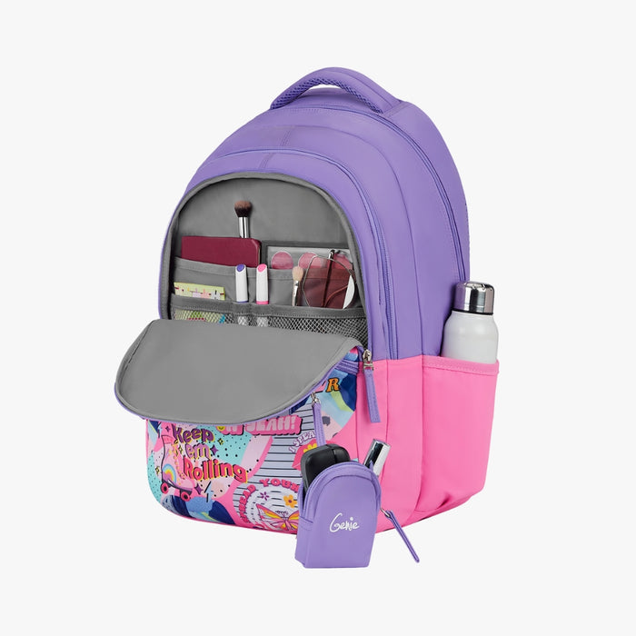 Genie Whimsy 36L Laptop Backpack With Laptop Sleeve - Purple (19")
