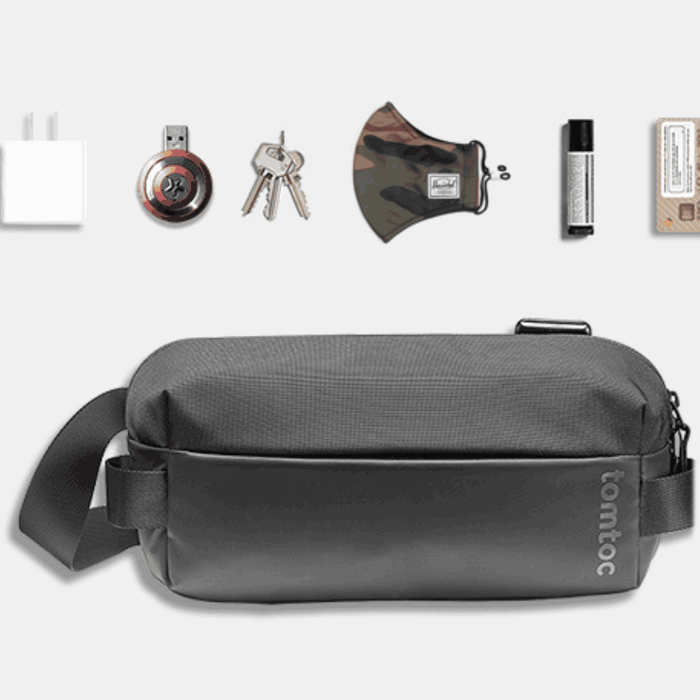 Tomtoc Explorer - T21 Sling Bag S 8.3 inch/3L - Black