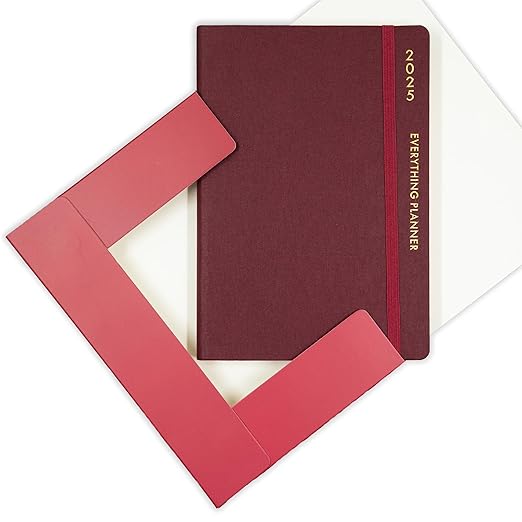 Comma Everything Planner 2025 - Maroon