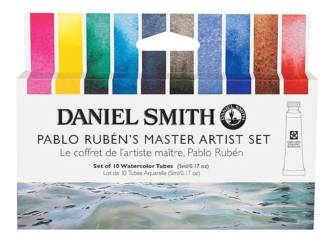 Daniel Smith -  Pablo Ruben's Master Artist Set of Watercolour Tubes (10 X 5ml)