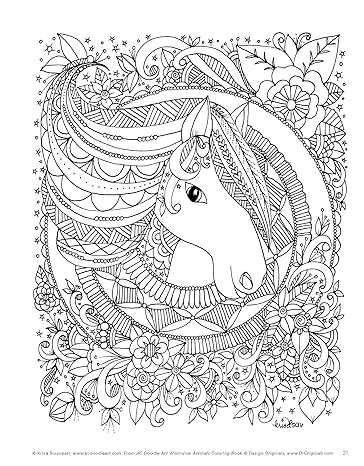 design-originals-kc-doodle-art-whimsical-animals-coloring-book-two