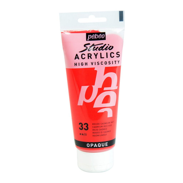 Pebeo Studio Acrylic High Viscosity - 100 ml Tube