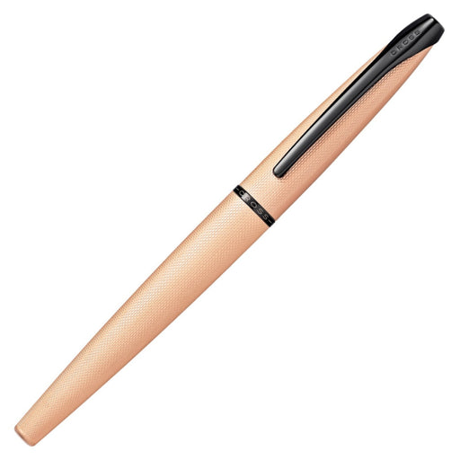 cross-ATX 885-42-brushed-rose-gold-rollerball-pen-close-view