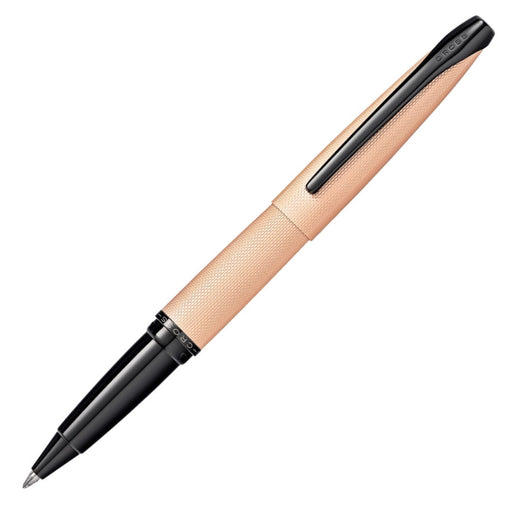 cross-ATX 885-42-brushed-rose-gold-rollerball-pen-open-view