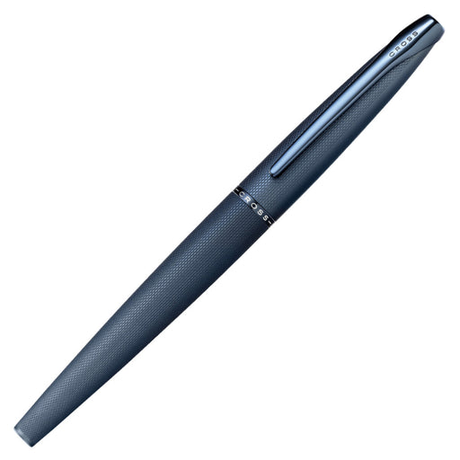 cross-885-45-ATX-sandblasted-dark-blue-rollerball-pen-close-view