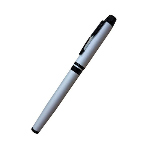 parker-odyssey-dark-grey-black-metal-trim-rollerball-pen-side-view