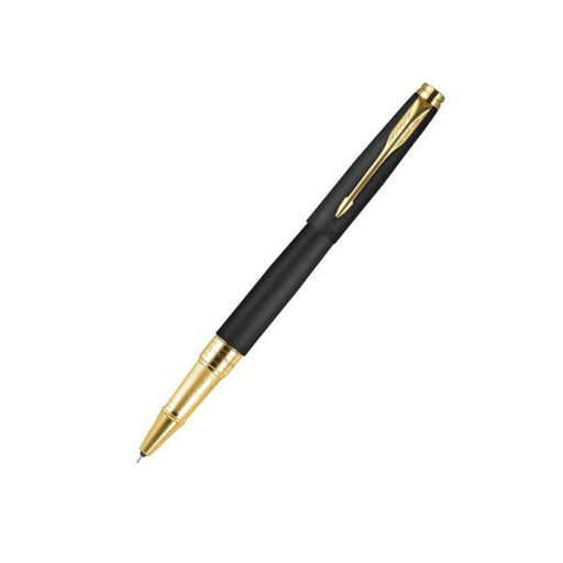 parker-aster-matte-black-GT-rollerball-pen-front-view