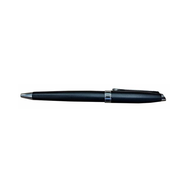 parker-fusion-matte-black-CT-ballpoint-pen-side-view