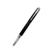 parker-aster-lacque-black-CT-fountain-pen-front-view