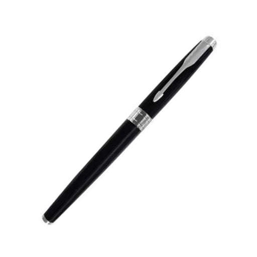 parker-aster-lacque-black-CT-rollerball-pen-close-view