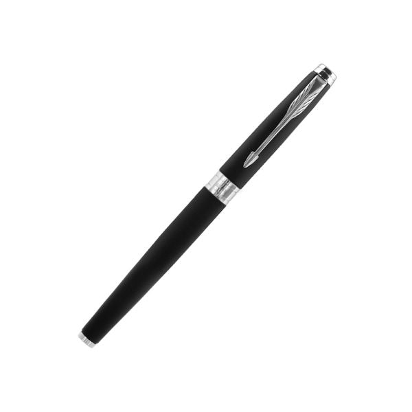 parker-aster-matte-black-CT-rollerball-pen-close-view