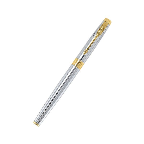 parker-aster-shiny-chrome-GT-fountain-pen-close-view