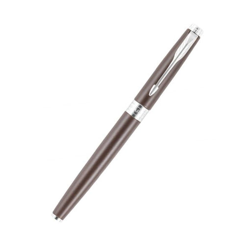 parker-aster-matte-brown-CT-fountain-pen-close-view