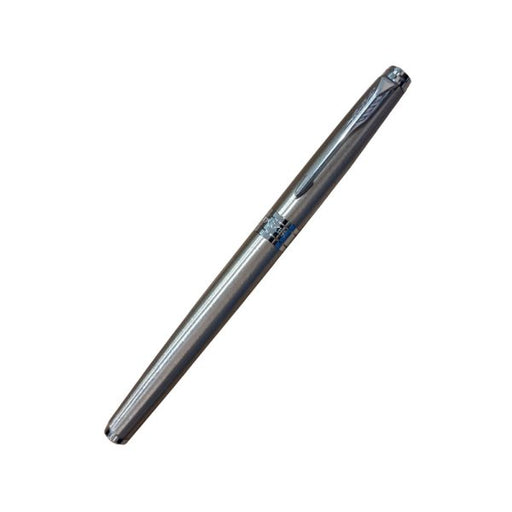 parker-aster-brushed-metal-CT-rollerball-pen-close-view