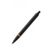 parker-IM-flame-orange-black-trim-ballpoint-pen-front-view