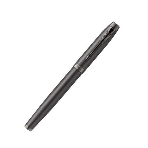 parker-IM-monochrome-titanium-trim-rollerball-pen-close-view