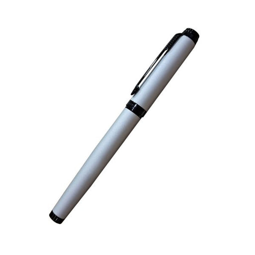 parker-ambient-dark-grey-black-metal-trim-rollerball-pen-close-view