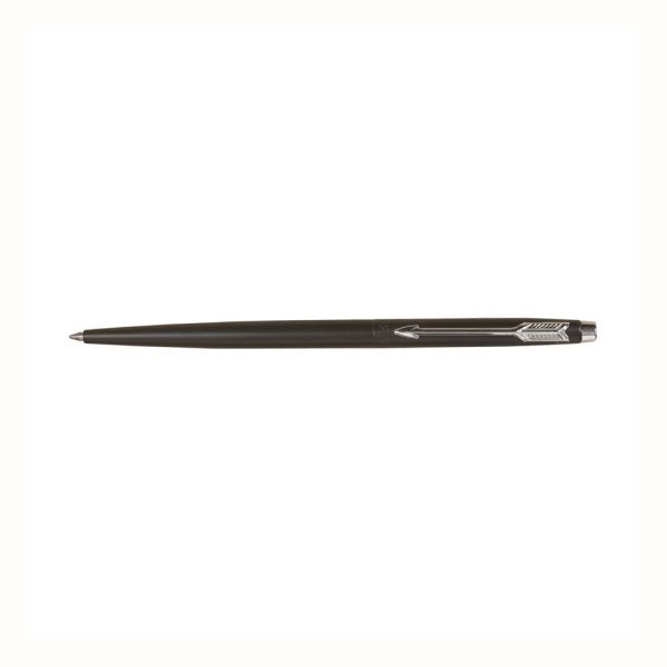 parker-insignia-laque-black-with-chrome-trim-ball-pen-side-view