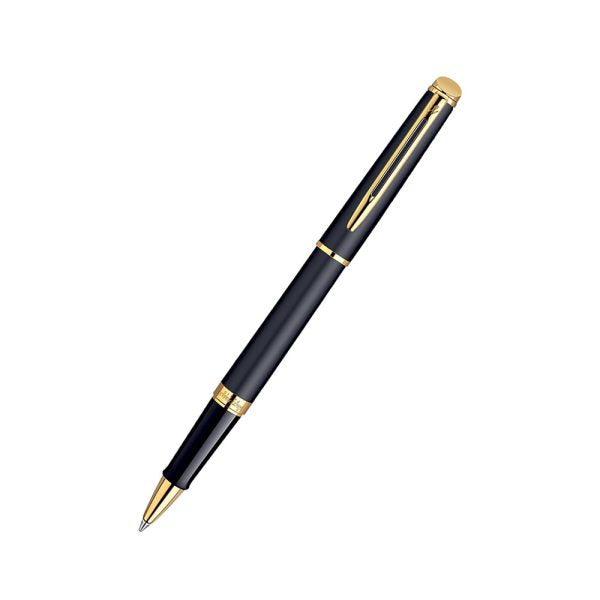 waterman-hemisphere-matte-black-gt-rollerball-pen-front-view