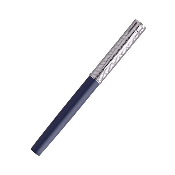 waterman-allure-deluxe-ct-fountain-pen-blue-close-view