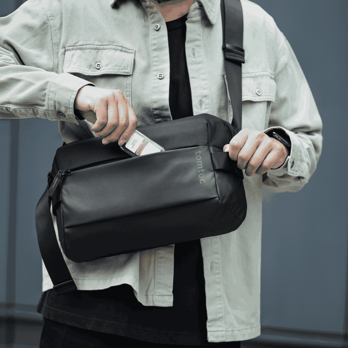 Tomtoc Explorer - T21 Slingbag M 11/7L Black