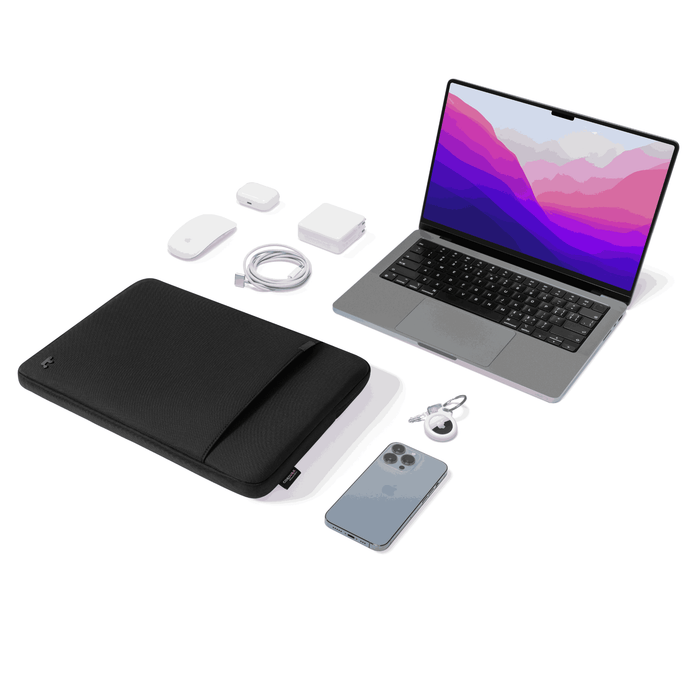 Tomtoc Defender - A13 Laptopsleeve 15.6 - Black