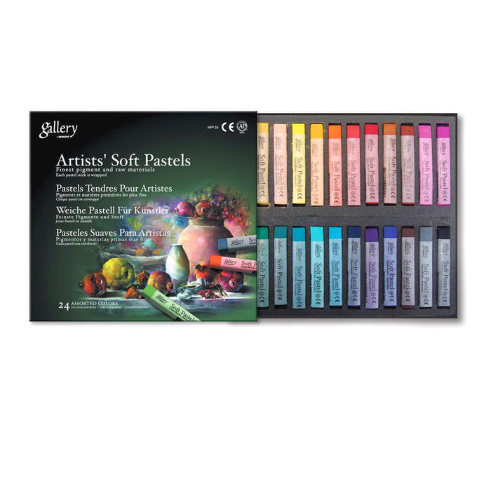 Mungyo Gallery Artists Soft Pastels Colours Set Of 24