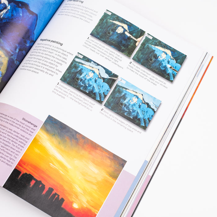 Glyn Macey's World of Acrylics: How to Paint Sea, Sky, Land and Life Book - Softcover